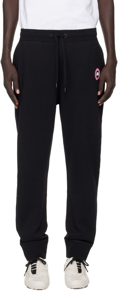 Canada Goose Canada Goose Black Terry Sweatpants