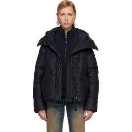 Canada Goose Canada Goose Black 'Tonal Label' Montgomery Down Jacket