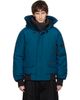 Canada Goose Canada Goose Blue 'Black Label' Chilliwack Bomber Down Jacket - 1