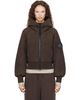 Canada Goose Canada Goose Brown Chilliwack Fleece Black Disc Bomber Jacket - 1