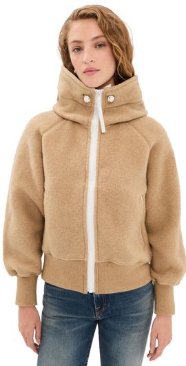 Canada Goose Canada Goose Chilliwack White Disc Fleece Bomber Ecru Beige