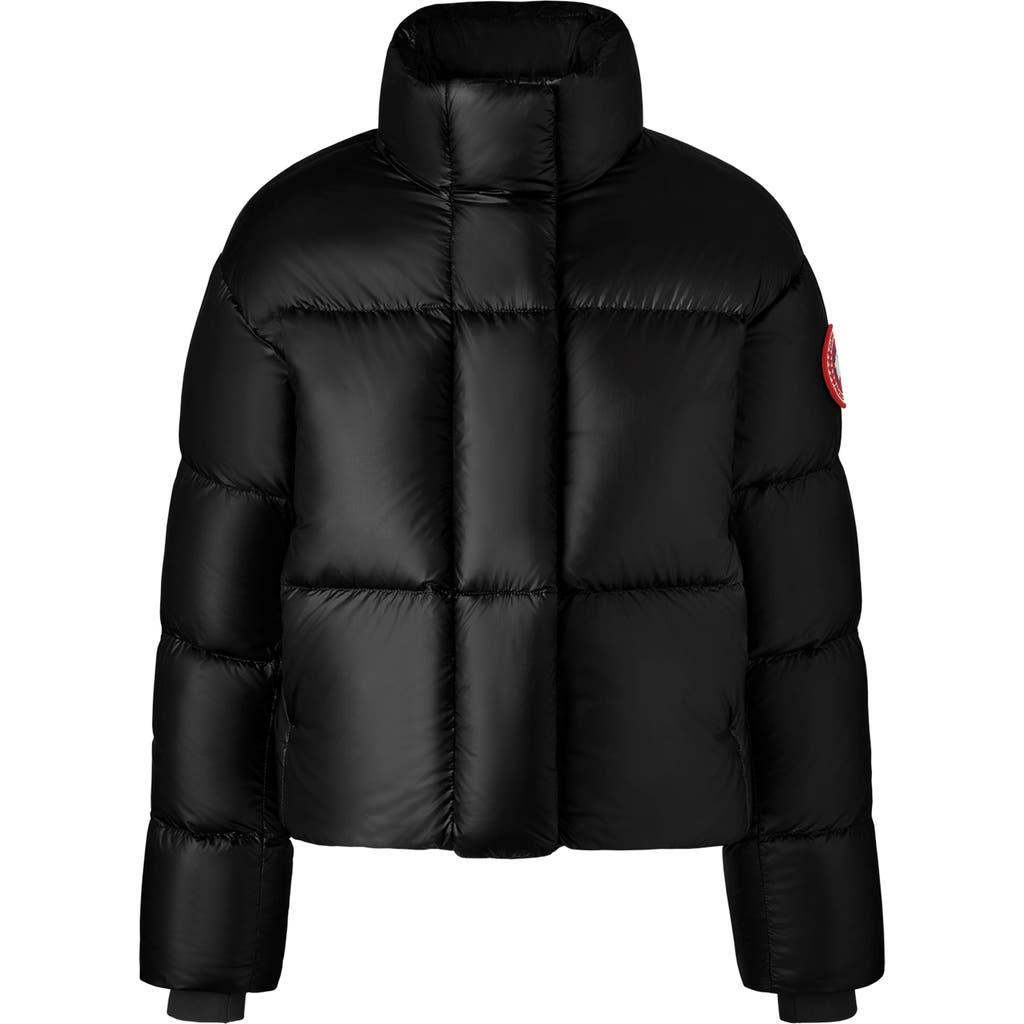 Canada Goose Canada Goose Cypress 750 Fill Power Down Recycled Nylon Packable Crop Puffer Jacket