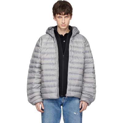 Canada Goose Canada Goose Gray 'Tonal Label' Stratus Down Jacket
