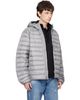 Canada Goose Canada Goose Gray 'Tonal Label' Stratus Down Jacket - 2