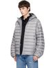 Canada Goose Canada Goose Gray 'Tonal Label' Stratus Down Jacket - 4