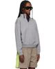 Canada Goose Canada Goose Gray Wander Quarter Zip Sweatshirt - 2