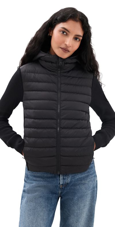 Canada Goose Canada Goose Hybridge Hayes Zip Hoodie Black