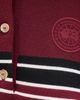 Canada Goose Canada Goose Melrose Long Sleeve Knit Polo Top Vermillion/Black - 6