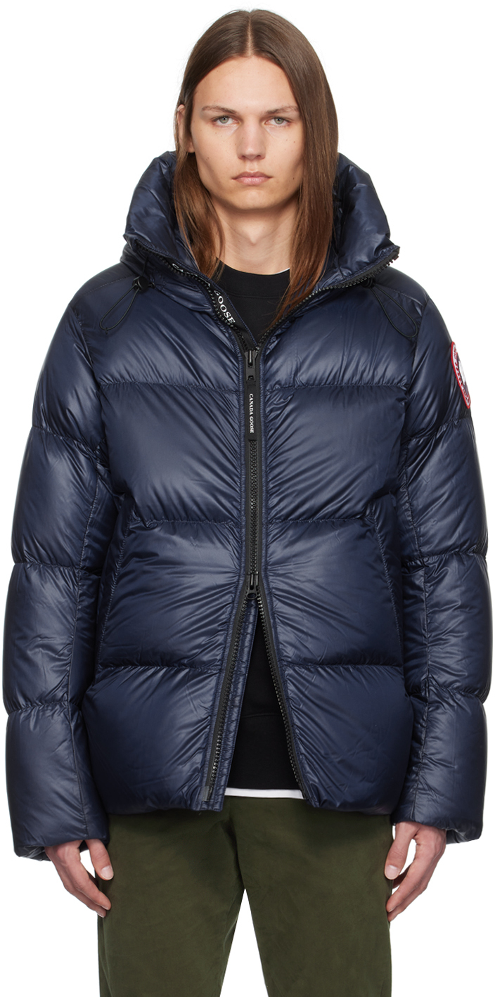 Canada Goose - Navy Crofton Puffer Down Jacket Canada Goose - Navy Crofton Puffer Down Jacket