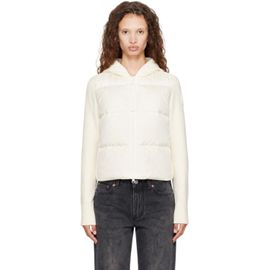 Canada Goose Canada Goose Off-White HyBridge Wide Quilt Knit Tonal Disc Down Jacket
