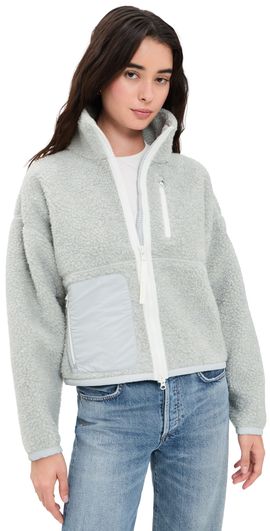 Canada Goose Canada Goose Simcoe Zip Up Fleece Jacket Silverbirch Heather