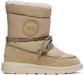 Canada Goose Canada Goose Tan Demma Puffer Boots