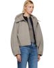 Canada Goose Canada Goose Taupe Chilliwack Wool Bomber Jacket - 2