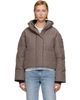Canada Goose Canada Goose Taupe Grandview Cropped Down Jacket - 1