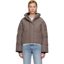 Canada Goose Canada Goose Taupe Grandview Cropped Down Jacket