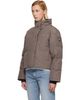 Canada Goose Canada Goose Taupe Grandview Cropped Down Jacket - 4