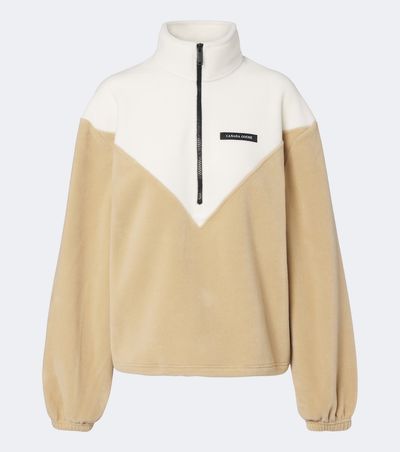 Canada Goose Canada Goose Tayen colorblocked fleece sweatshirt