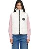 Canada Goose Canada Goose White Grandview Black Disc Cropped Down Vest - 1