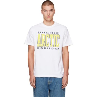 Canada Goose Canada Goose White Ocra Arctic T-shirt
