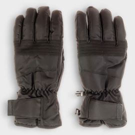 CANADA WEATHER GEAR CANADA WEATHER GEAR Men's Ski Gloves with Hook-and-Loop Strap
