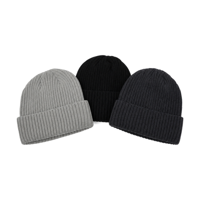 CANADA WEATHER GEAR CANADA WEATHER GEAR Women's 3-pack Fleece Lined Rib Knit Beanie Set