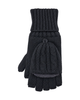 CANADA WEATHER GEAR CANADA WEATHER GEAR Women's Convertible Cable Knit Flip-top Mitten - 5
