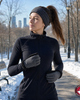 CANADA WEATHER GEAR CANADA WEATHER GEAR Women's Plush Lined Stretch Knit Athletic Glove - 2