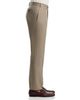 Canali Canali Capri Regular Fit Flat Front Flannel Trousers - 4