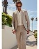 Canali Canali Capri Slim Fit Melange Solid Suit - 2