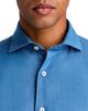 Canali Canali Chambray Regular Fit Sport Shirt - 4