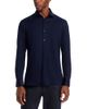 Canali Canali Cotton & Lyocell Jersey Sportshirt - 1