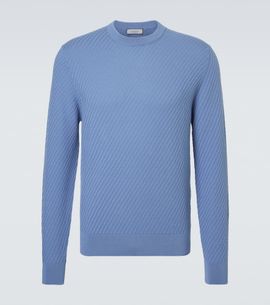 Canali Canali Cotton and silk sweater