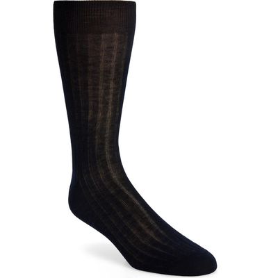 Canali Canali Cotton Rib Dress Socks