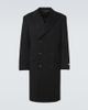 Canali Canali Double-breasted wool and cashmere coat - 1
