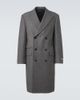 Canali Canali Double-breasted wool and silk coat - 1