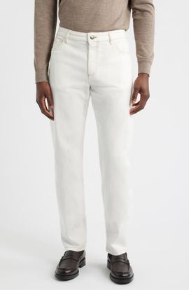 Canali Canali Garment Dyed Bull Denim Jeans