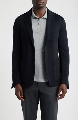 Canali Canali Impeccabile Trim Fit Solid Sport Coat