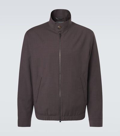 Canali Canali Impeccabile wool blouson jacket