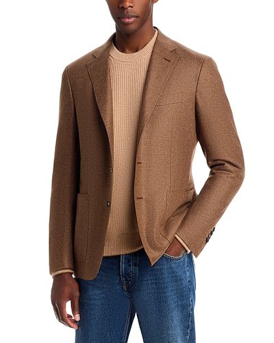 Canali Canali Kei Solid Twill Trim Fit Sport Coat