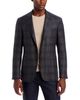Canali Canali Kei Tonal Plaid Trim Fit Sport Coat - 3