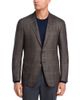 Canali Canali Kei Wool, Silk & Cashmere Windowpane Unstructured Trim Fit Sport Coat - 1