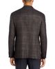 Canali Canali Kei Wool, Silk & Cashmere Windowpane Unstructured Trim Fit Sport Coat - 4