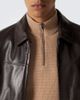 Canali Canali Knitted wool and cashmere zip-up sweater - 5