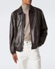 Canali Canali Leather blouson jacket - 2
