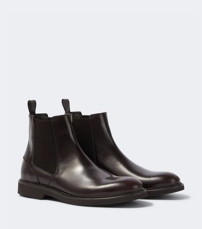 Canali Canali Leather Chelsea boots
