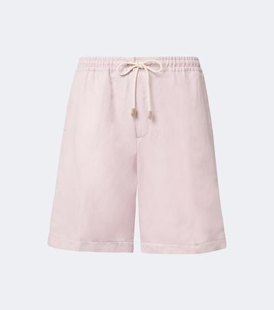 Canali Canali Linen and silk shorts