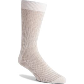 Canali Canali Micropattern Jacquard Wool Blend Dress Socks