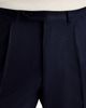 Canali Canali Monza Slim Fit Pleated Wool Flannel Trousers - 5
