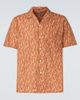 Canali Canali Printed cotton-blend bowling shirt - 1