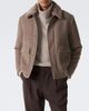 Canali Canali Shearling-trimmed wool and cashmere jacket - 2